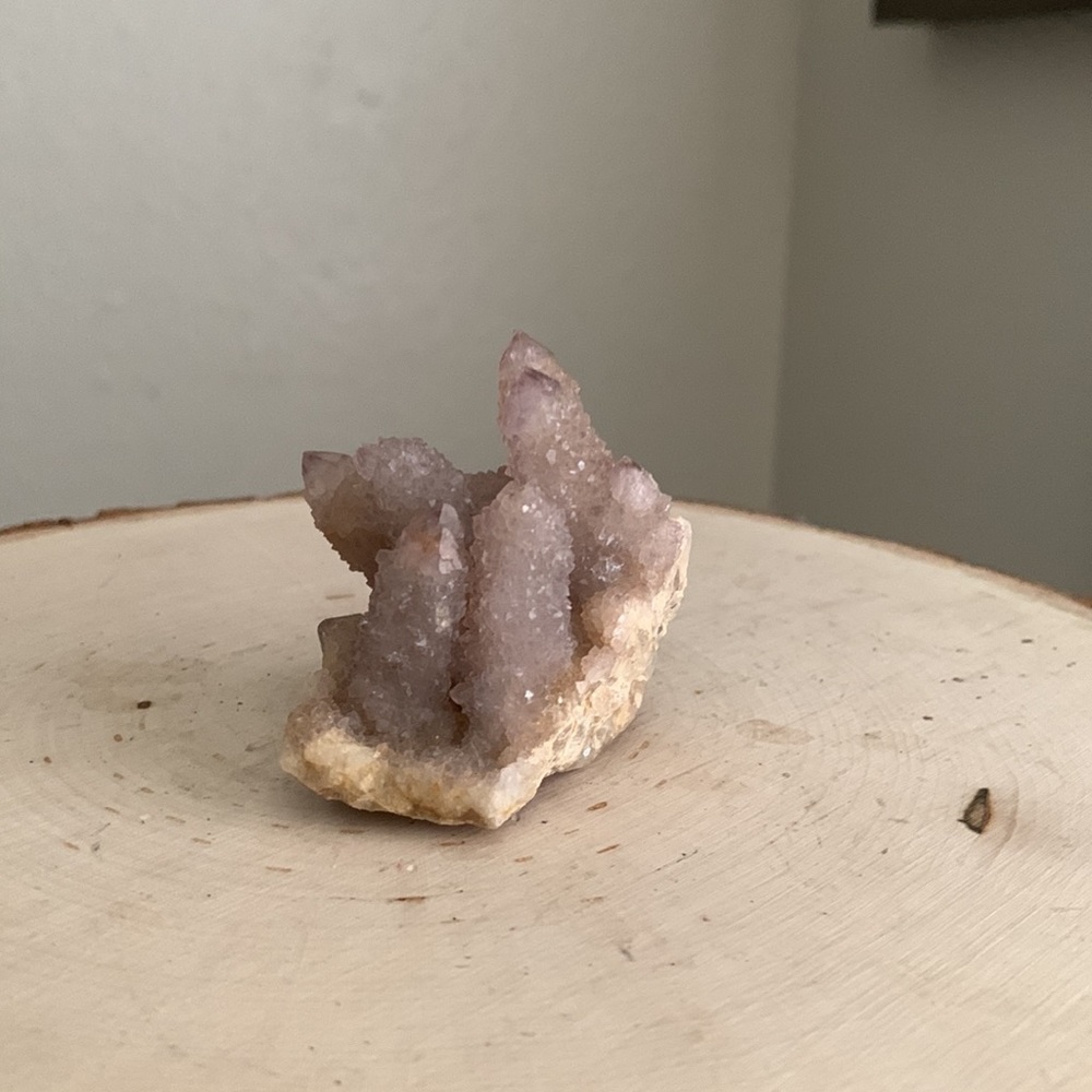 Natural Purple Amethyst Spirit Quartz Cluster Specimen - Picture 11 of 11